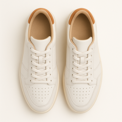 Cream Sneakers